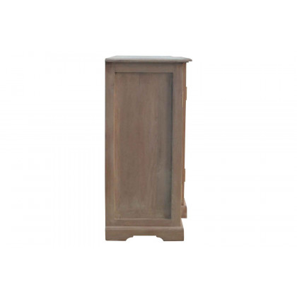 Artisan - Media Unit with 2 Hand Carved Glazed Doors