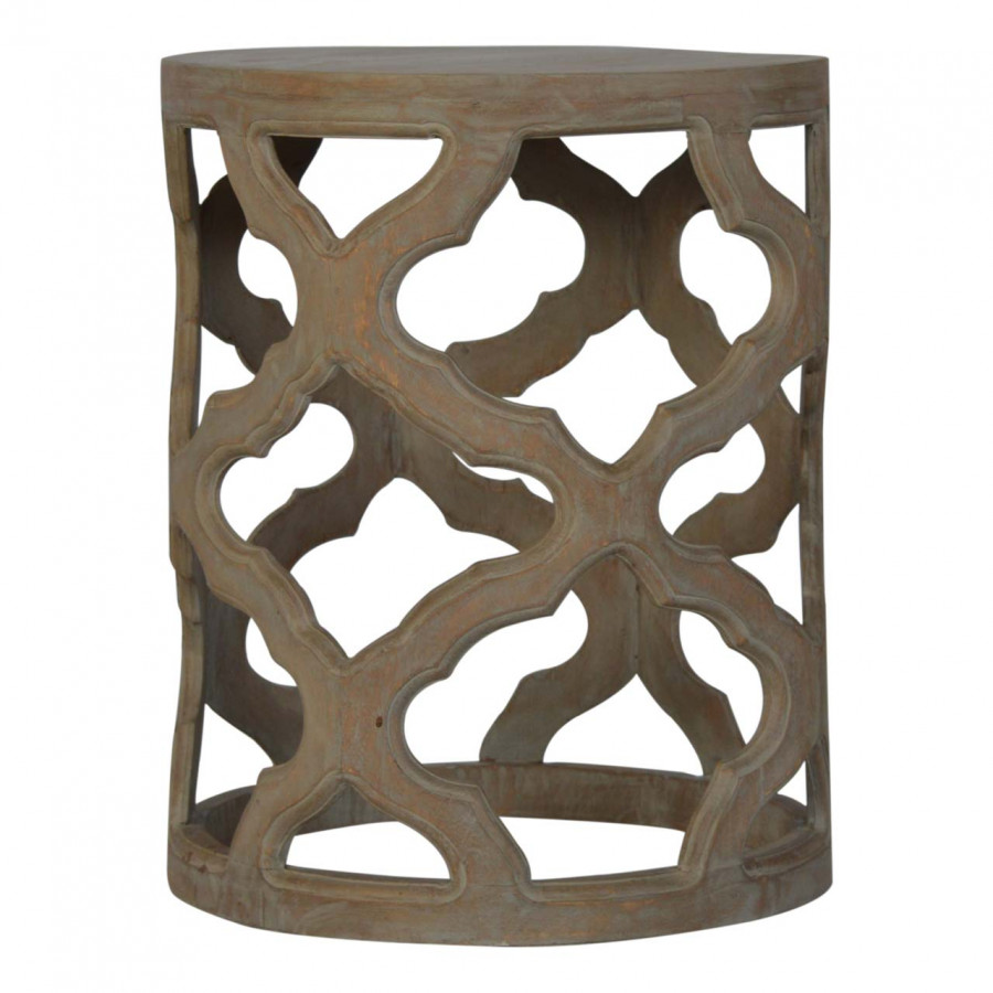 Artisan - Cut-Out Stool in Gray