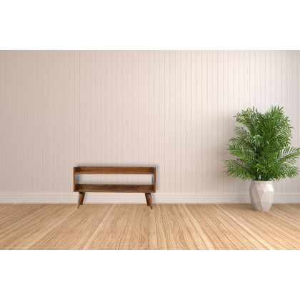 Artisan Nordic Storage Bench - Chestnut