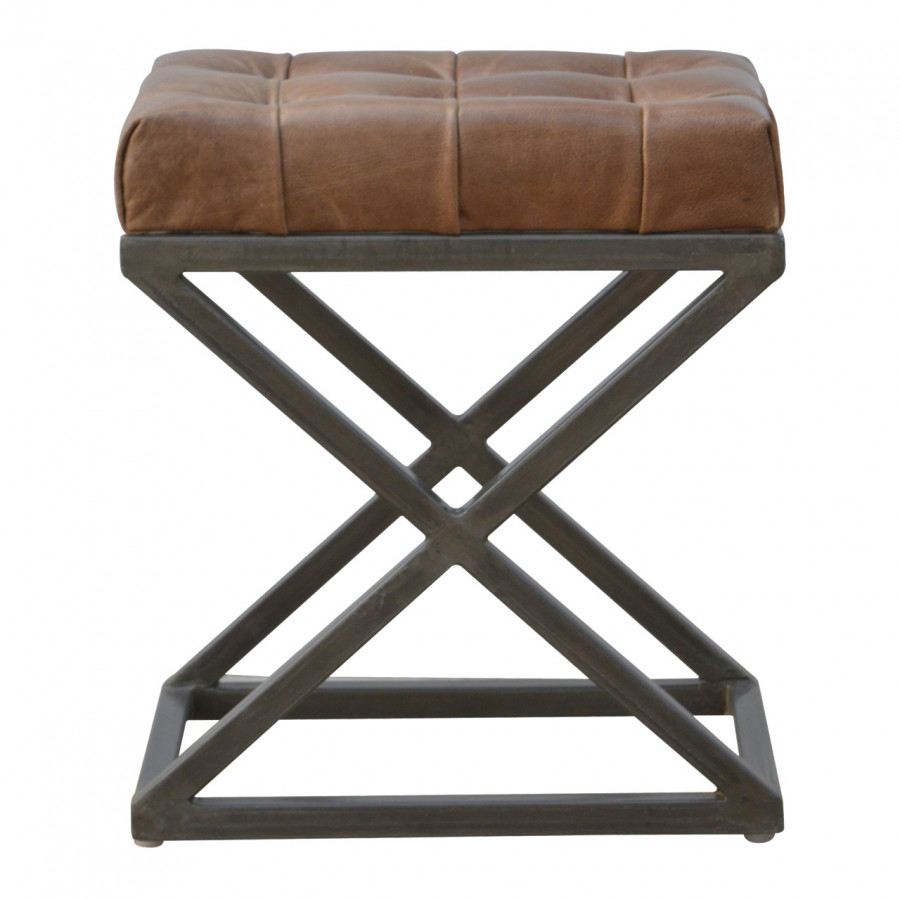 Artisan - Industrial Cross Coffee Table in Metal