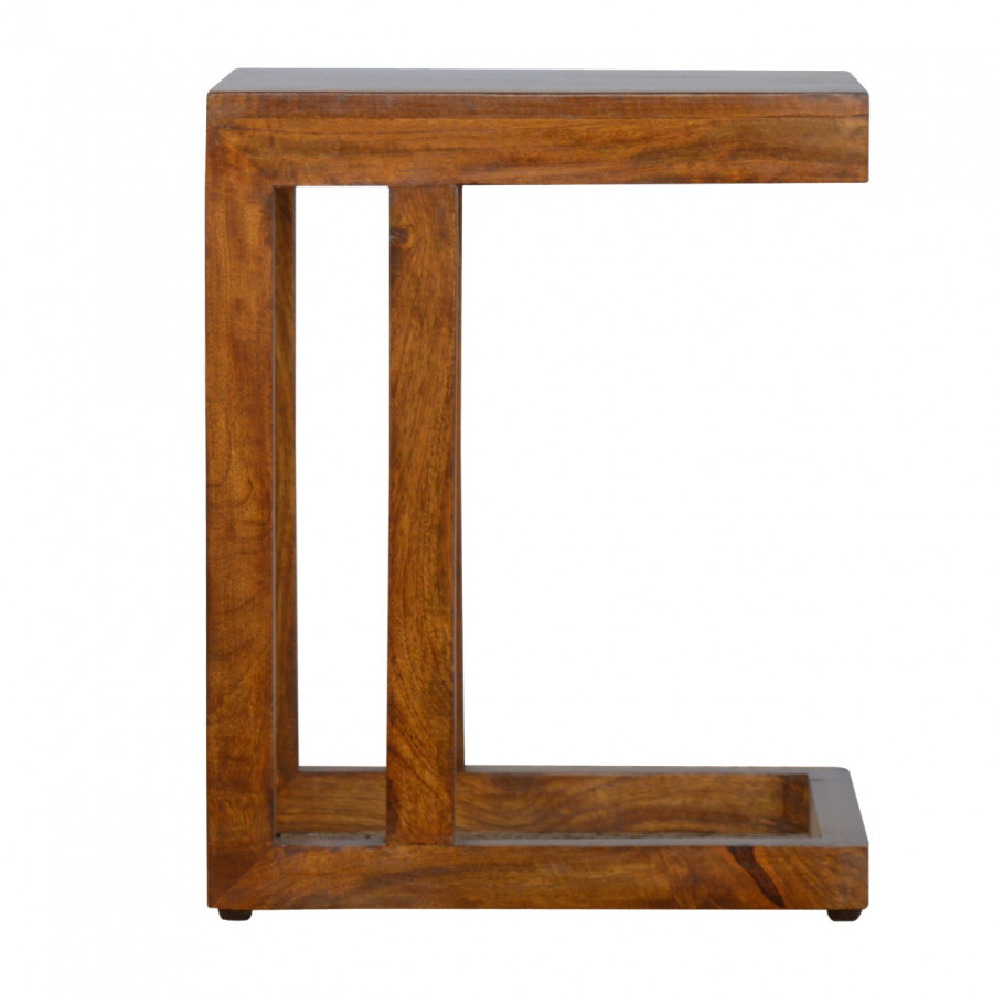 Artisan - One-Sided End Table in Chestnut