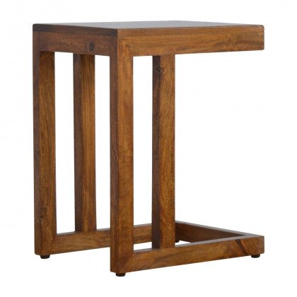 Artisan - One-Sided End Table in Chestnut