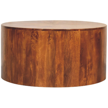 Artisan - Chestnut Round Wooden Coffee Table