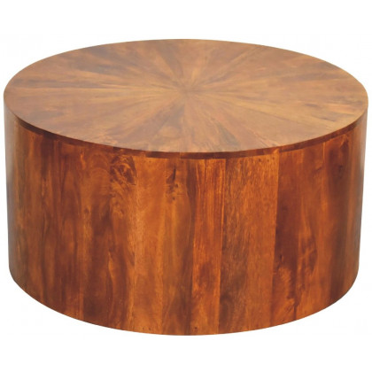 Artisan - Chestnut Round Wooden Coffee Table