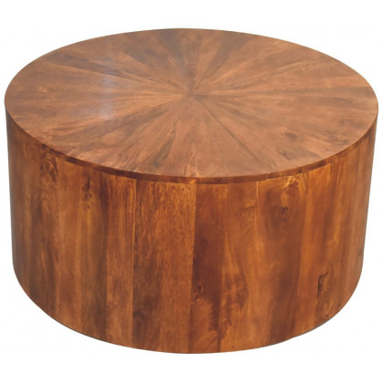 Artisan - Chestnut Round Wooden Coffee Table