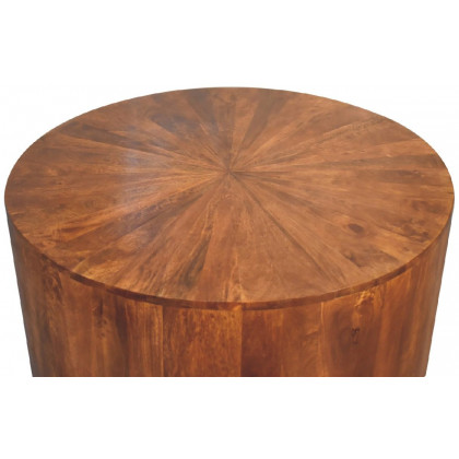 Artisan - Chestnut Round Wooden Coffee Table
