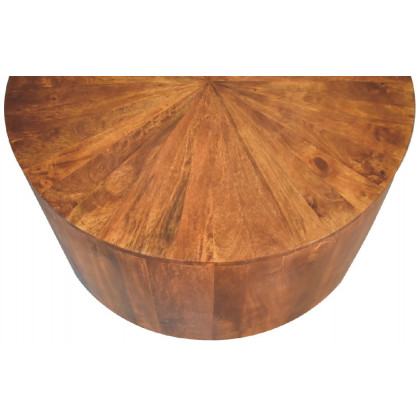 Artisan - Chestnut Round Wooden Coffee Table