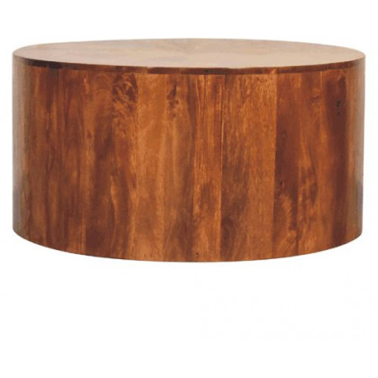 Artisan - Chestnut Round Wooden Coffee Table