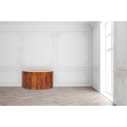 Artisan - Chestnut Round Wooden Coffee Table