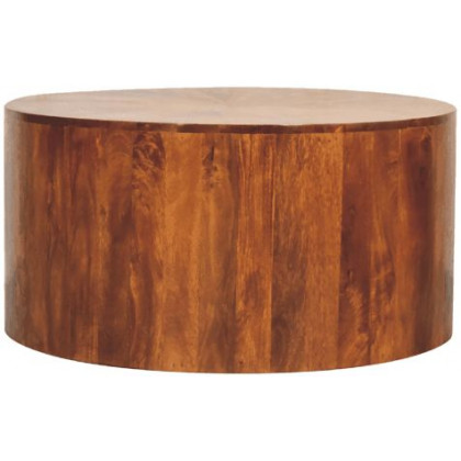 Artisan - Chestnut Round Wooden Coffee Table