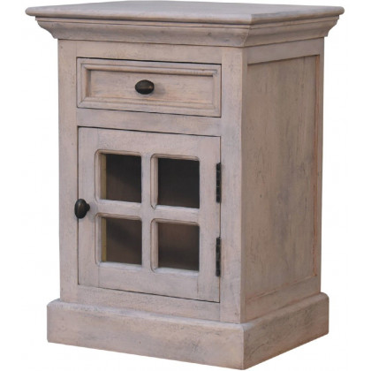 Artisan - Glazed Stone Nightstand