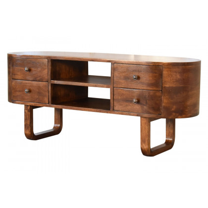 Artisan - U-Rounded Media Unit Entertainment Unit