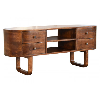 Artisan - U-Rounded Media Unit Entertainment Unit