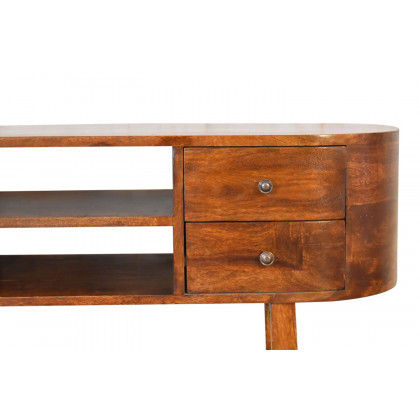Artisan - U-Rounded Media Unit Entertainment Unit