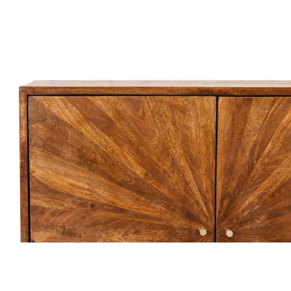 Artisan - U-Shape Sunrise Cabinet in Chestnut