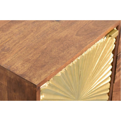 Artisan Manila Gold Sideboard - Tapered Legs