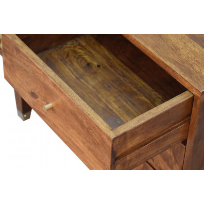 Artisan Manila Gold Sideboard - Tapered Legs