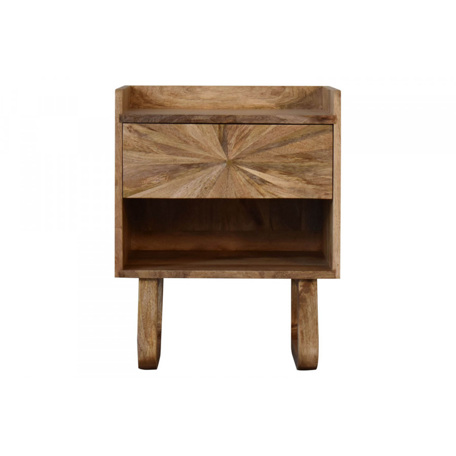 Artisan - U-Shape Sunrise Bedside with Open Slot
