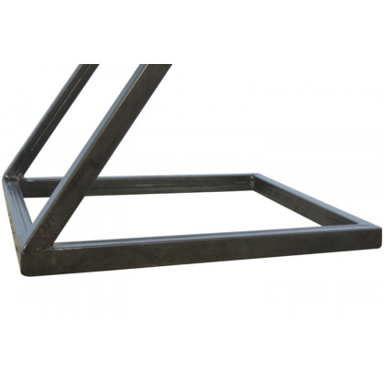 Artisan - Side Table with Iron Base