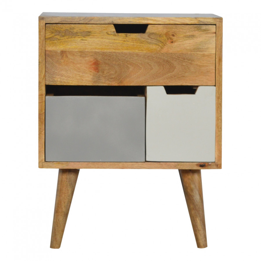 Artisan - Removeable Nightstand in Gray/White