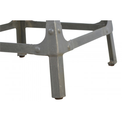 Artisan - Iron Kitchen Table with 3 Nesting Stools