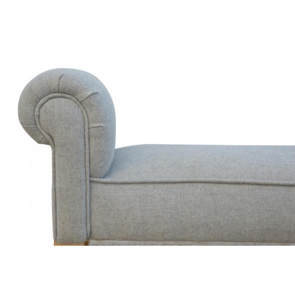 Artisan Bedroom Bench - Gray, Tweed