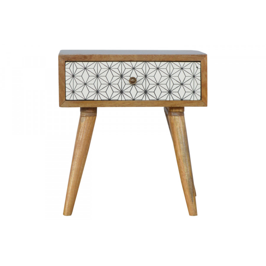 Artisan Prima Bedside with 1 Drawers - Tall Legs
