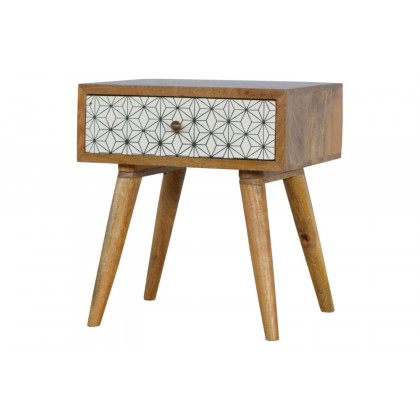 Artisan Prima Bedside with 1 Drawers - Tall Legs