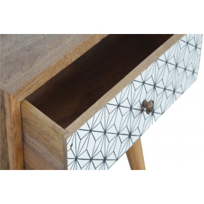 Artisan Prima Bedside with 1 Drawers - Tall Legs