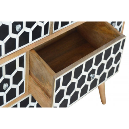 Artisan Bone Inlay Chest - Scandinavian