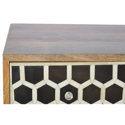 Artisan Bone Inlay Chest - Scandinavian