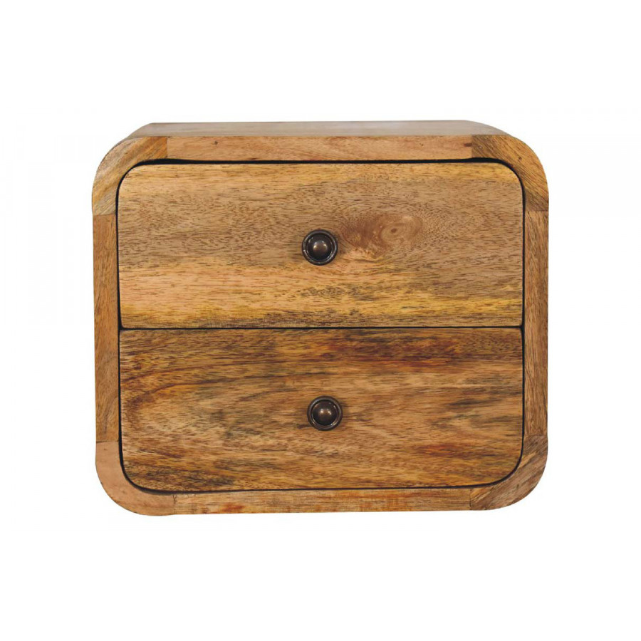 Artisan - Curved Mini Wall Mounted Bedside