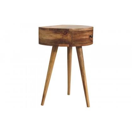 Artisan Semi Circle Bedside - Oak-ish