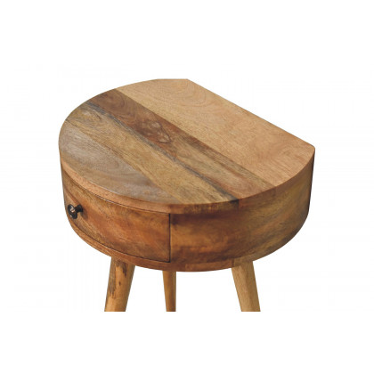 Artisan Semi Circle Bedside - Oak-ish