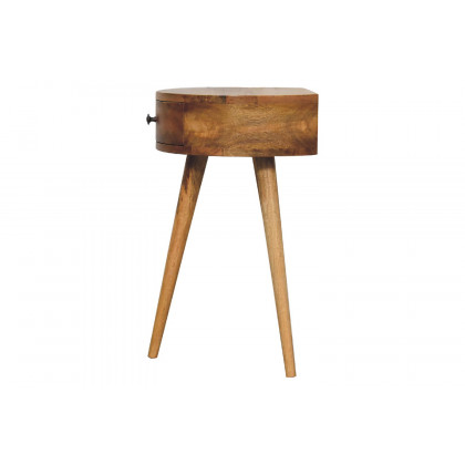 Artisan Semi Circle Bedside - Oak-ish