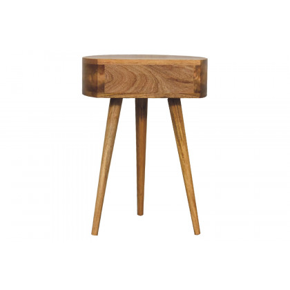 Artisan Semi Circle Bedside - Oak-ish