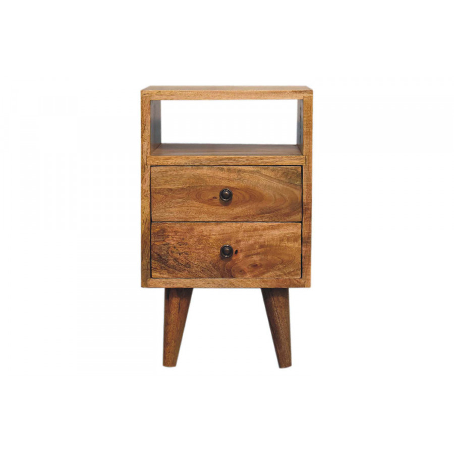 Artisan Mini Classic Bedside - Oak-ish