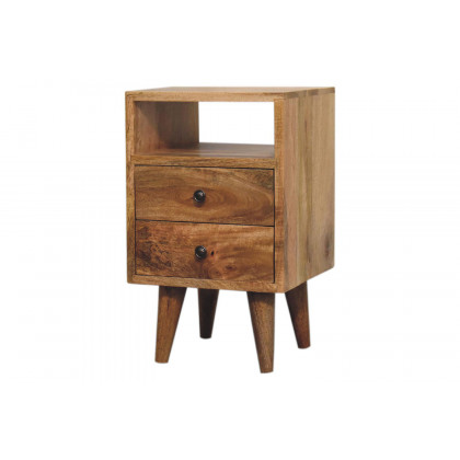 Artisan Mini Classic Bedside - Oak-ish