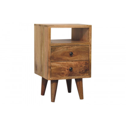 Artisan Mini Classic Bedside - Oak-ish