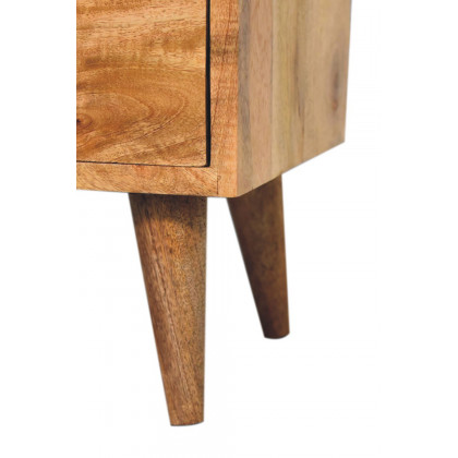 Artisan Mini Classic Bedside - Oak-ish
