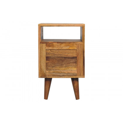 Artisan Mini Classic Bedside - Oak-ish