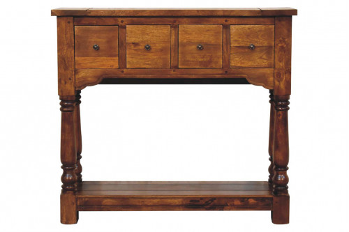 Artisan™ - Chestnut 4 Drawer Console Table