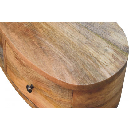 Artisan - Wave Writing Desk in Oak-ish