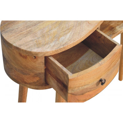 Artisan - Wave Writing Desk in Oak-ish