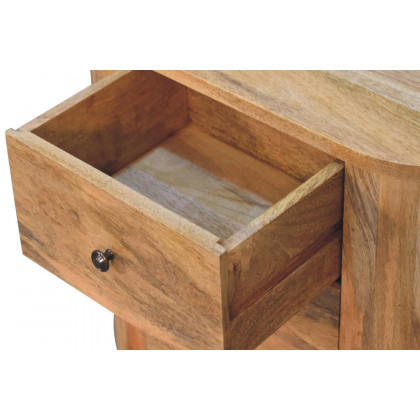 Artisan Round Mini Cabinet - Oak-ish