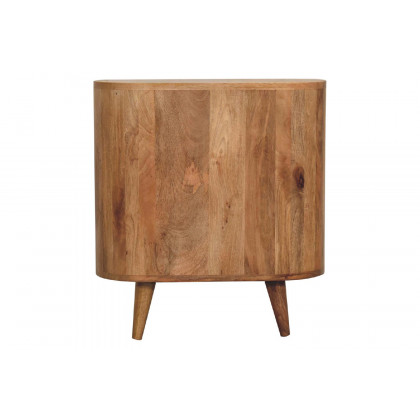 Artisan Round Mini Cabinet - Oak-ish