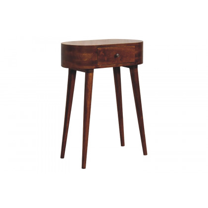Artisan Mini Albion Console Table - Chestnut