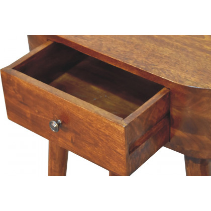Artisan Mini Albion Console Table - Chestnut