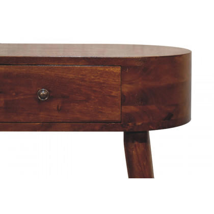 Artisan Mini Albion Console Table - Chestnut