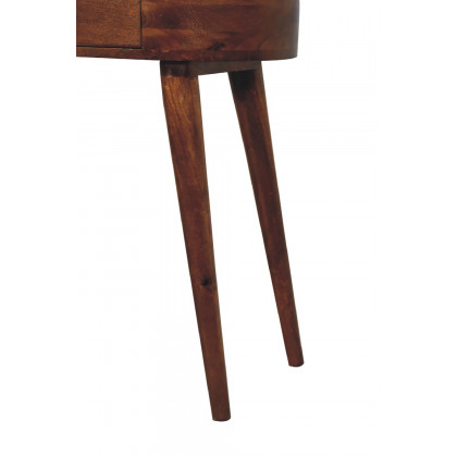 Artisan Mini Albion Console Table - Chestnut